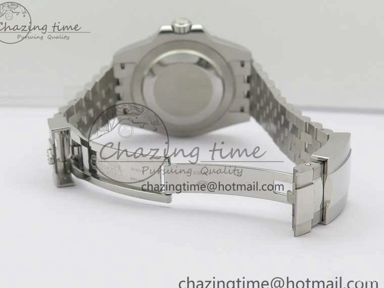 Jubilee Bezel Best II Blue Diamonds GMF Red SA3285 CHS Steel 904L Black On Dial V3 GMT-Master Bracelet Edition 0401